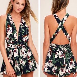 Lulus Tropical Romper